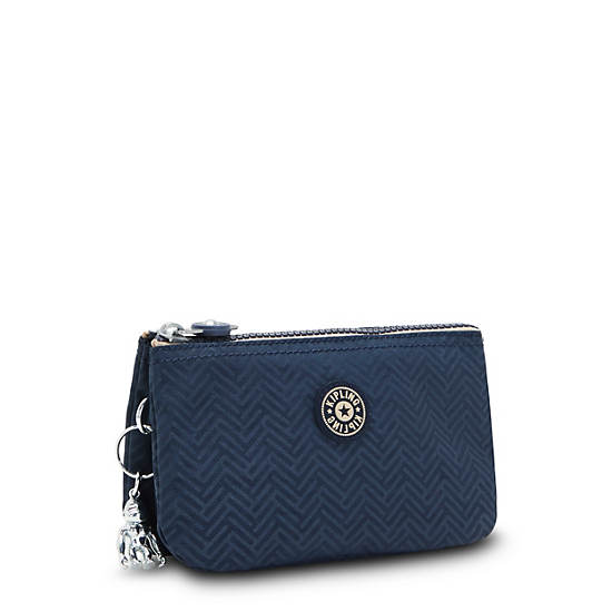 Sacs Kipling Creativity Large Pouch Bleu | FR 1129DF